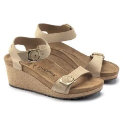 Soley Nubuck Leather Sandcastle -Birkenstock Shop 1018421 pair