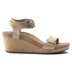 Soley Nubuck Leather Sandcastle -Birkenstock Shop 1018421 side