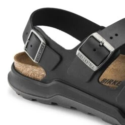 Birkenstock Milano Crosstown Men Oiled Leather Black -Birkenstock Shop 1018426 detail 1
