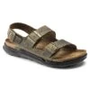 Birkenstock Milano Crosstown Men Oiled Leather Faded Khaki