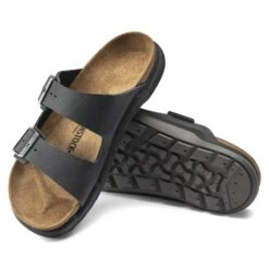 Birkenstock Arizona Crosstown Men Oiled Leather Black -Birkenstock Shop 1018461 sole