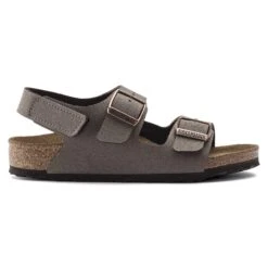 Birkenstock Milano HL Kids Birkibuc Mocha -Birkenstock Shop 1018637 side