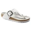 Birkenstock Gizeh Big Buckle Leather White -Birkenstock Shop 1018885
