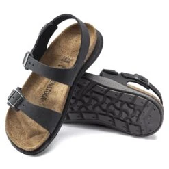 Birkenstock Sonora Women Oiled Leather Black -Birkenstock Shop 1019101 sole