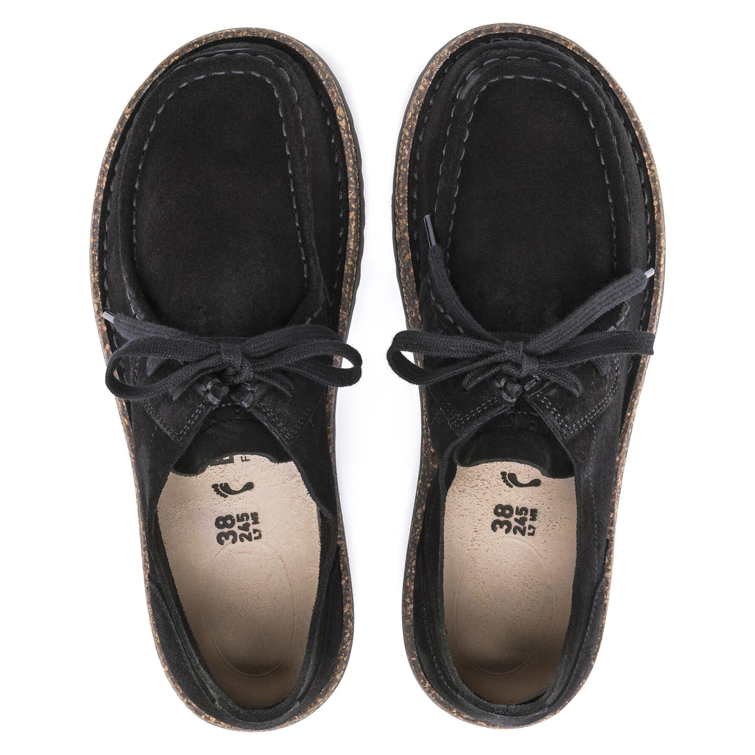 Birkenstock Pasadena III Suede Leather Black 2 Birkenstock Pasadena III Suede Leather Black - Image 2