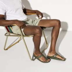 Birkenstock Gizeh Essentials EVA Khaki -Birkenstock Shop 1019143 f look m