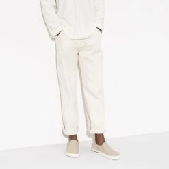 Birkenstock Oswego Canvas-Suede Sandcastle -Birkenstock Shop 1019162 f look m