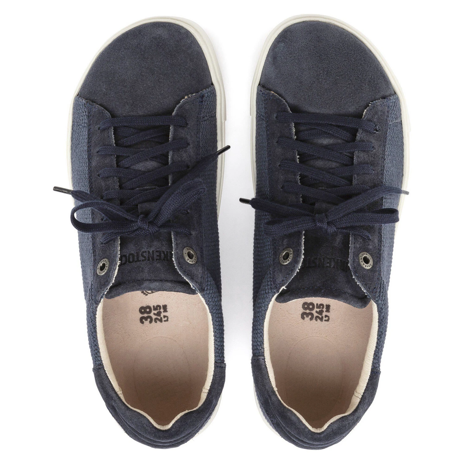 Birkenstock Bend Low Canvas-Suede Midnight Blue 2 Birkenstock Bend Low Canvas-Suede Midnight Blue - Image 2