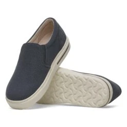 Birkenstock Oswego Canvas-Suede Midnight Blue -Birkenstock Shop 1019181 sole