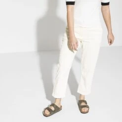 Birkenstock Arizona Soft Footbed Oiled Leather Faded Khaki -Birkenstock Shop 1019313 f look f