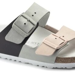 Birkenstock Arizona Split Nubuck Leather Mineral/Light Rose -Birkenstock Shop 1019414 detail 1