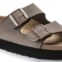 Arizona Flex Platform Vegan Birkibuc Mocha -Birkenstock Shop 1019528 detail 1