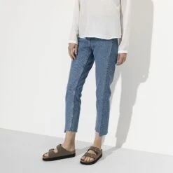 Arizona Flex Platform Vegan Birkibuc Mocha -Birkenstock Shop 1019528 f look f