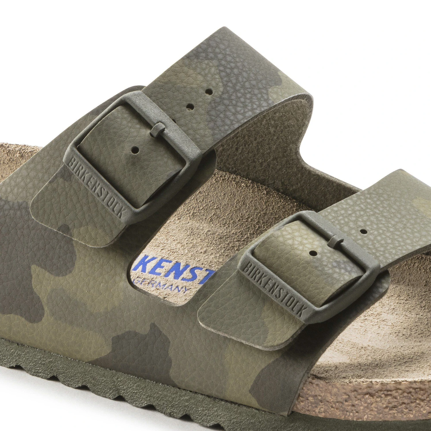 Birkenstock Arizona Soft Footbed Birko-Flor Desert Soil Camo Green 6 Birkenstock Arizona Soft Footbed Birko-Flor Desert Soil Camo Green - Image 6