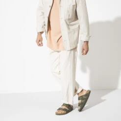 Birkenstock Arizona Soft Footbed Birko-Flor Desert Soil Camo Green 13 Birkenstock Arizona Soft Footbed Birko-Flor Desert Soil Camo Green -Birkenstock Shop 1019597 f look m