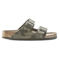 Birkenstock Arizona Soft Footbed Birko-Flor Desert Soil Camo Green 11 Birkenstock Arizona Soft Footbed Birko-Flor Desert Soil Camo Green -Birkenstock Shop 1019597 side