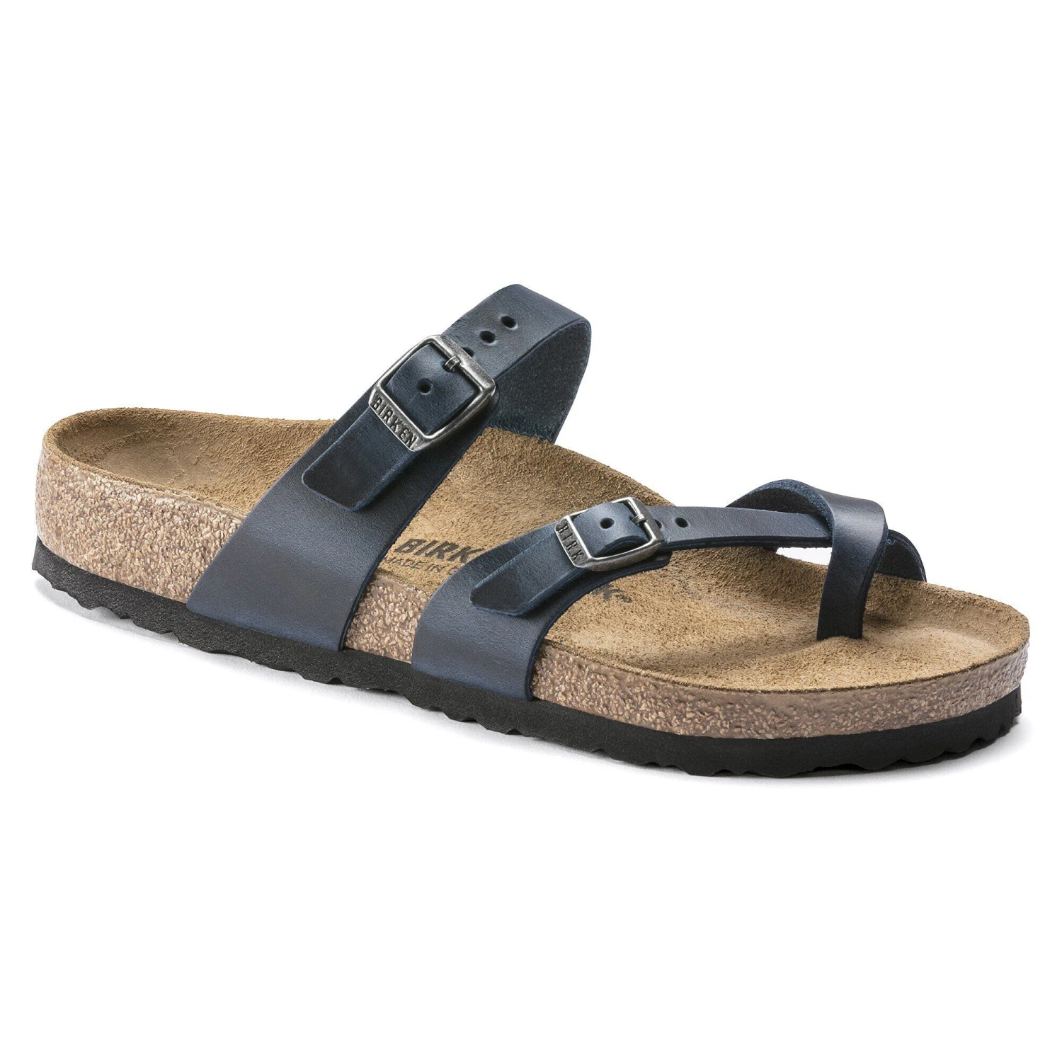 Birkenstock Mayari Oiled Leather Blue 1 Birkenstock Mayari Oiled Leather Blue