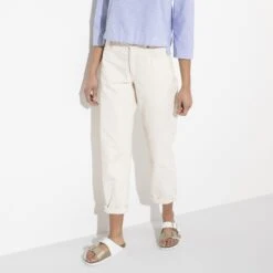 Birkenstock Arizona Split Birko-Flor White/Gold -Birkenstock Shop 1019996 f look f