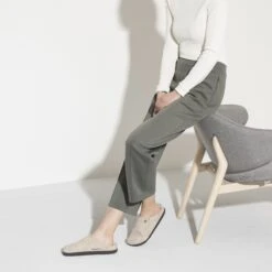 Birkenstock Zermatt Shearling Wool Felt Eggnog 21 Birkenstock Zermatt Shearling Wool Felt Eggnog -Birkenstock Shop 1020029 f look f