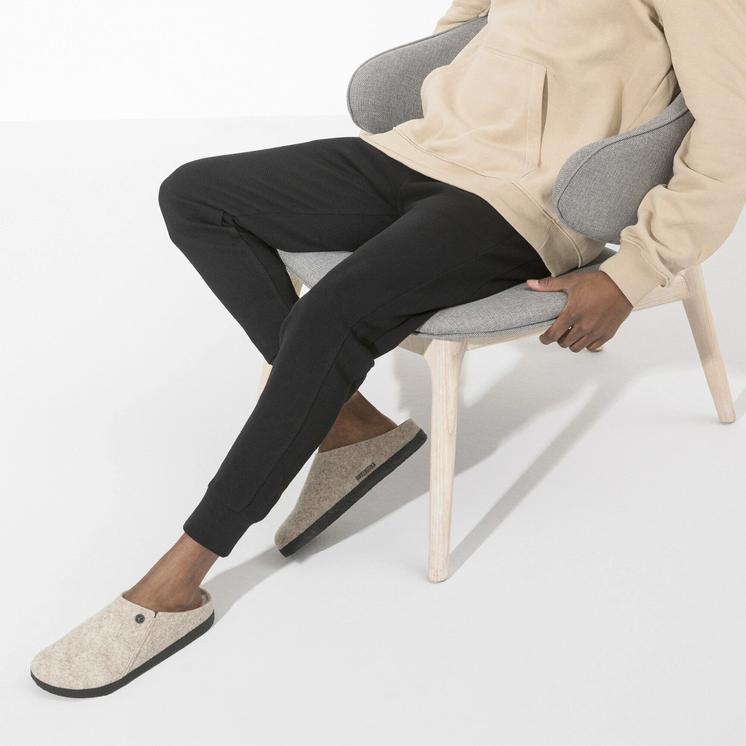 Birkenstock Zermatt Shearling Wool Felt Eggnog 8 Birkenstock Zermatt Shearling Wool Felt Eggnog - Image 8