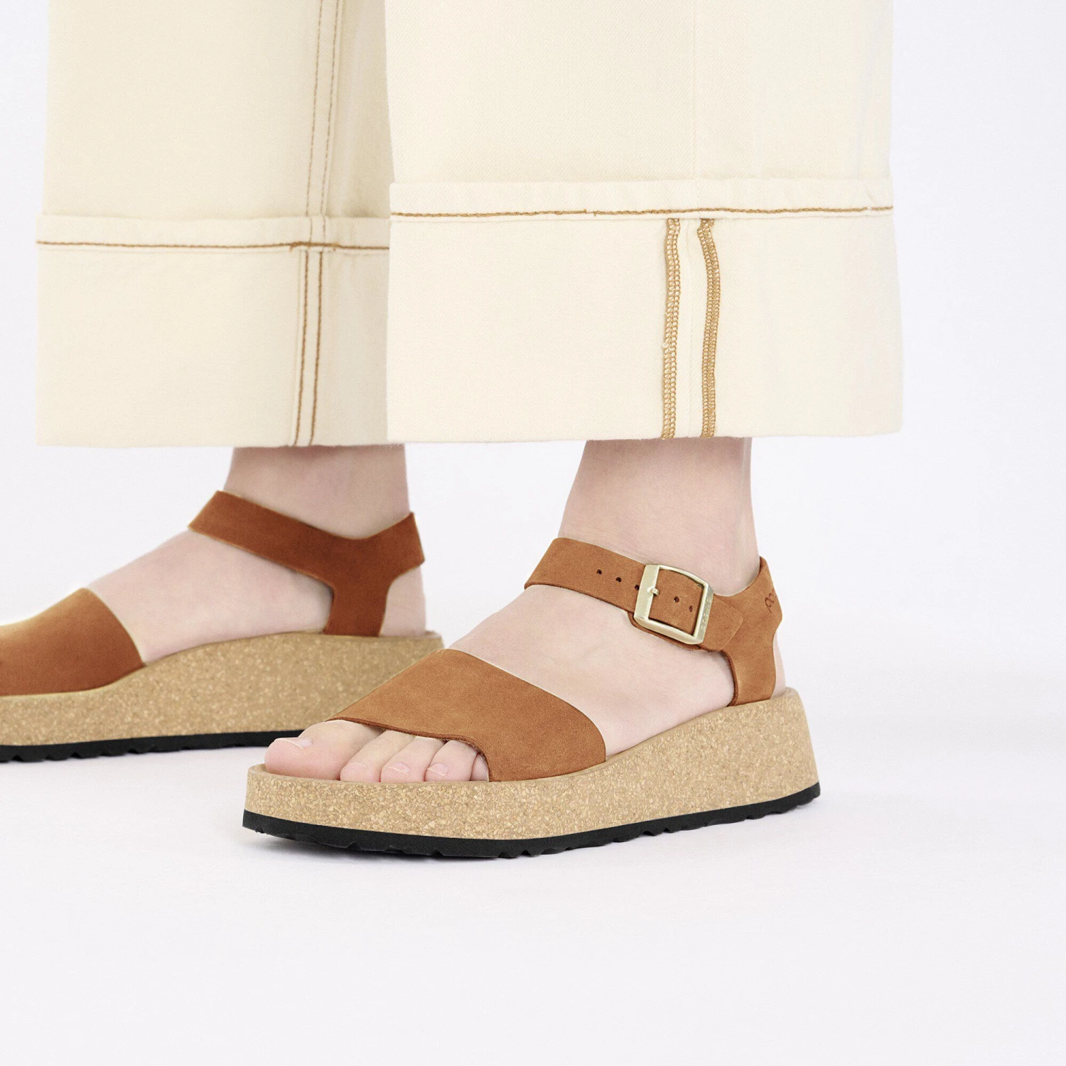 Glenda Nubuck Leather Pecan 6 Glenda Nubuck Leather Pecan - Image 6