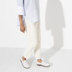 Birkenstock Callan Leather White -Birkenstock Shop 1020101 f look f