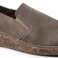 Birkenstock Callan Suede Leather Gray Taupe -Birkenstock Shop 1020103 detail 1