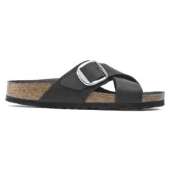 Birkenstock Siena Big Buckle Oiled Leather Black 11 Birkenstock Siena Big Buckle Oiled Leather Black -Birkenstock Shop 1020156 side