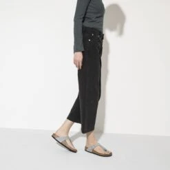 Birkenstock Gizeh Birko-Flor Patent Patent Alloy -Birkenstock Shop 1020171 f look f