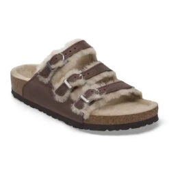 Birkenstock Florida Shearling Oiled Leather Habana