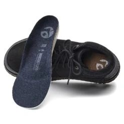 Birkenstock Honnef High Nubuck Leather Black -Birkenstock Shop 1020396 detail 2