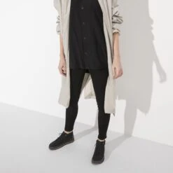 Birkenstock Honnef High Nubuck Leather Black -Birkenstock Shop 1020396 f look f