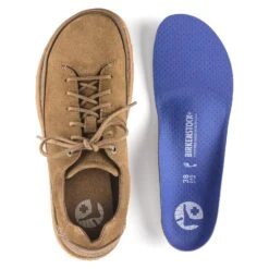 Birkenstock Honnef Low Suede Leather Dark Tea -Birkenstock Shop 1020416 detail 3