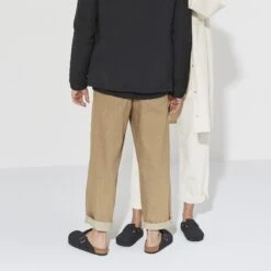 Birkenstock Boston Vegan Birkibuc Black -Birkenstock Shop 1020497 detail 7