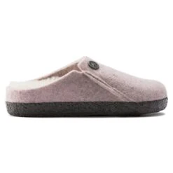 Birkenstock Zermatt Kids Shearling Wool Felt Soft Pink -Birkenstock Shop 1020608 side