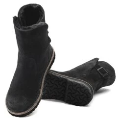 Birkenstock Uppsala Shearling Suede Leather Black 13 Birkenstock Uppsala Shearling Suede Leather Black -Birkenstock Shop 1020658 sole