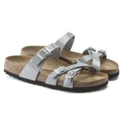 Birkenstock Franca Birko-Flor Patent Patent Alloy 11 Birkenstock Franca Birko-Flor Patent Patent Alloy -Birkenstock Shop 1020712 pair