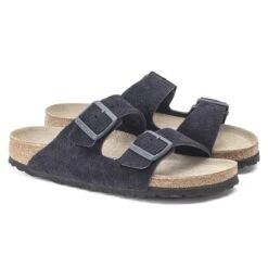 Birkenstock Arizona Soft Footbed Suede Leather Midnight Blue 13 Birkenstock Arizona Soft Footbed Suede Leather Midnight Blue -Birkenstock Shop 1020716 pair