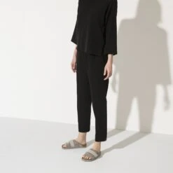 Birkenstock Kyoto Nubuck-Suede Leather Stone Coin 14 Birkenstock Kyoto Nubuck-Suede Leather Stone Coin -Birkenstock Shop 1020724 f look f