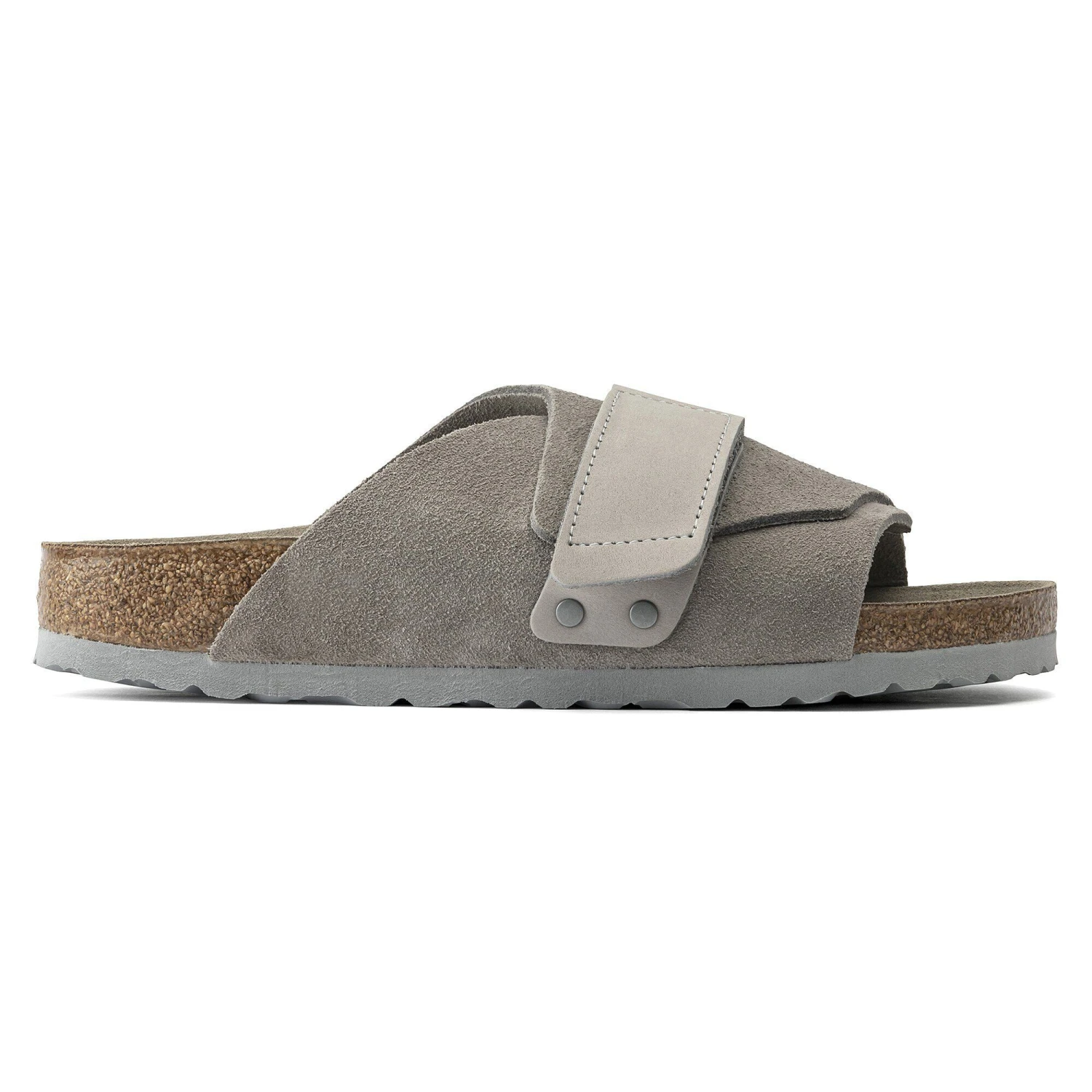 Birkenstock Kyoto Nubuck-Suede Leather Stone Coin 3 Birkenstock Kyoto Nubuck-Suede Leather Stone Coin - Image 3