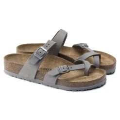 Birkenstock Mayari Nubuck Leather Dove Gray 14 Birkenstock Mayari Nubuck Leather Dove Gray -Birkenstock Shop 1020908 pair