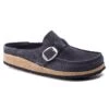 Birkenstock Buckley Suede Leather Navy