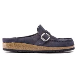 Birkenstock Buckley Suede Leather Navy -Birkenstock Shop 1021078 side