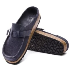 Birkenstock Buckley Suede Leather Navy -Birkenstock Shop 1021078 sole
