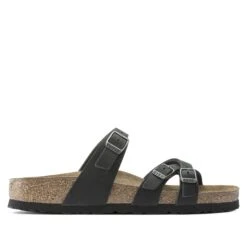 Birkenstock Franca Oiled Leather Black 12 Birkenstock Franca Oiled Leather Black -Birkenstock Shop 1021203 main side