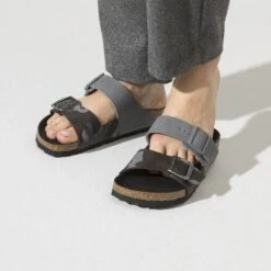 Birkenstock Arizona Split Birko-Flor Desert Soil Gray/Camo Brown -Birkenstock Shop 1021216 detail 8