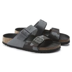 Birkenstock Arizona Split Birko-Flor Desert Soil Gray/Camo Brown -Birkenstock Shop 1021216 pair