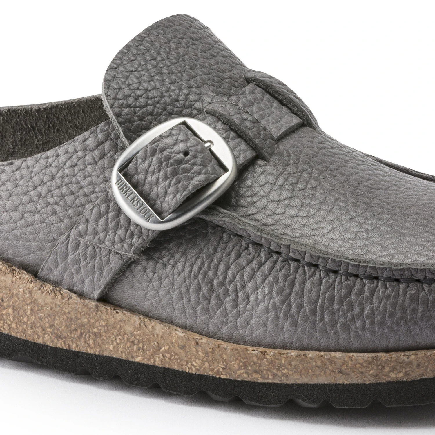 Birkenstock Buckley Natural Leather Gray 4 Birkenstock Buckley Natural Leather Gray - Image 4