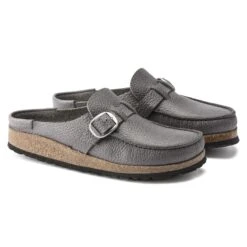 Birkenstock Buckley Natural Leather Gray 9 Birkenstock Buckley Natural Leather Gray -Birkenstock Shop 1021284 pair