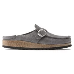 Birkenstock Buckley Natural Leather Gray 6 Birkenstock Buckley Natural Leather Gray -Birkenstock Shop 1021284 side